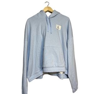 NWT Air Jordan Flight Popover Hoodie Women’s Size 3X Blue